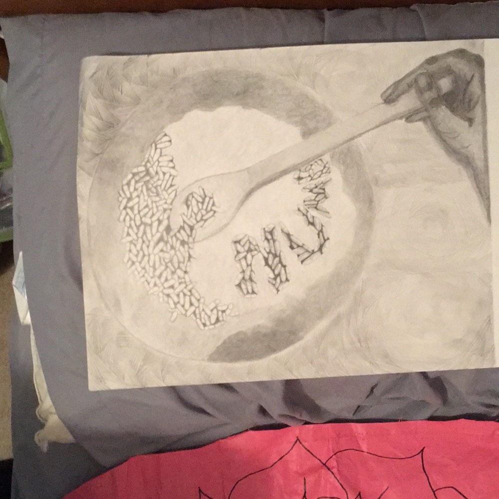 Drawing of a bowl